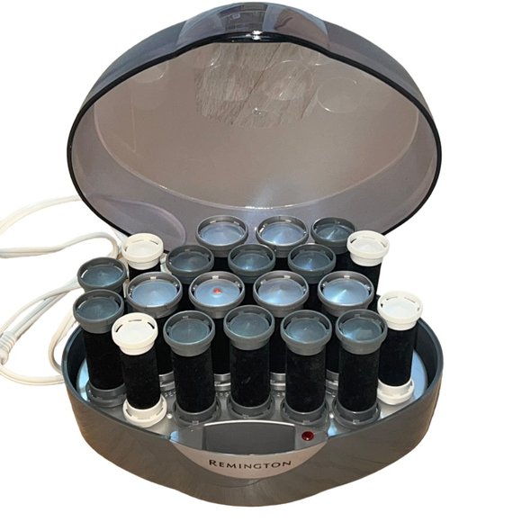 Remington Hair Remington Kf2 Black Velvet Wax Core Hot Rollers Set